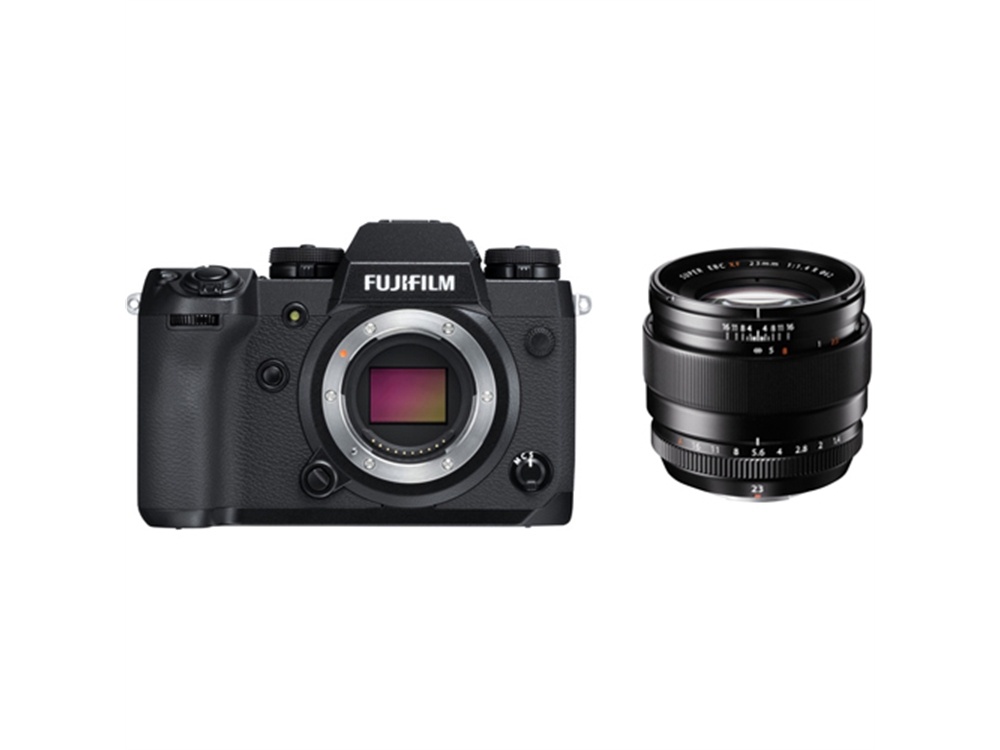 Fujifilm X-H1 Mirrorless Digital Camera with XF 23mm f/1.4 R Lens
