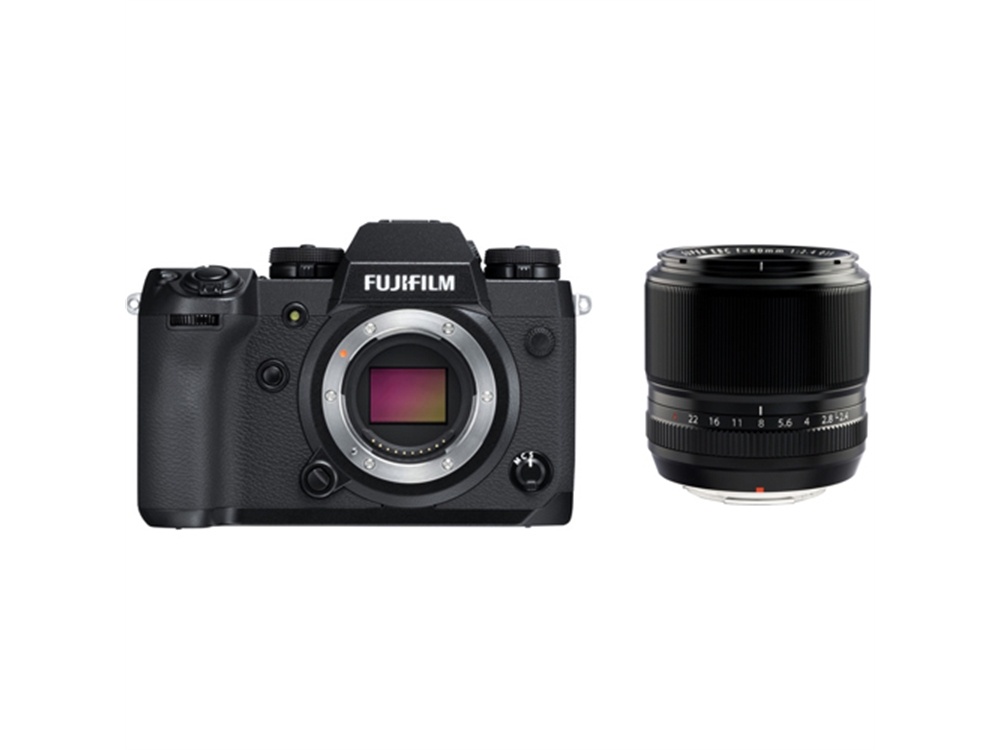 Fujifilm X-H1 Mirrorless Digital Camera with XF 60mm f/2.4 Macro Lens