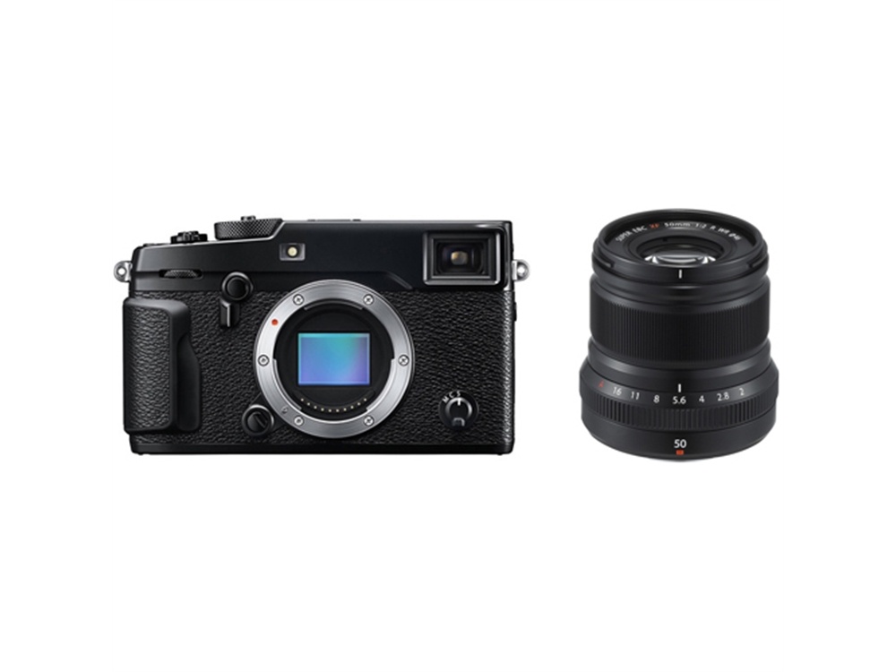 Fujifilm X-Pro2 Mirrorless Digital Camera with XF 50mm f/2 R WR Lens (Black)