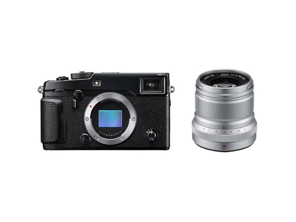 Fujifilm X-Pro2 Mirrorless Digital Camera with XF 50mm f/2 R WR Lens (Silver)