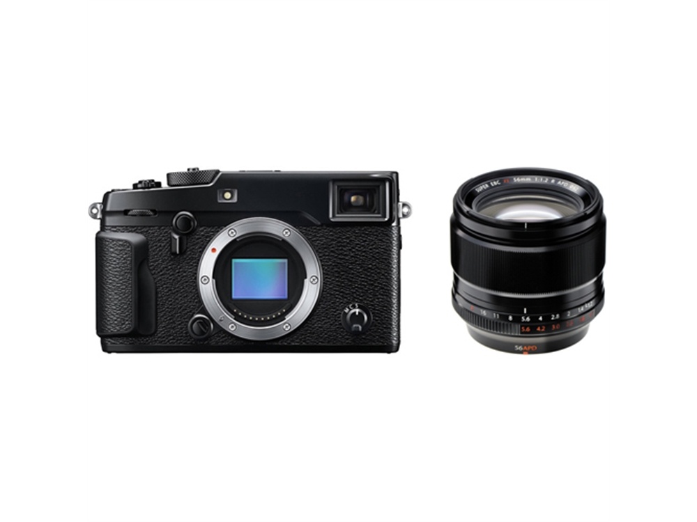 Fujifilm X-Pro2 Mirrorless Digital Camera with XF 56mm f/1.2 R APD Lens