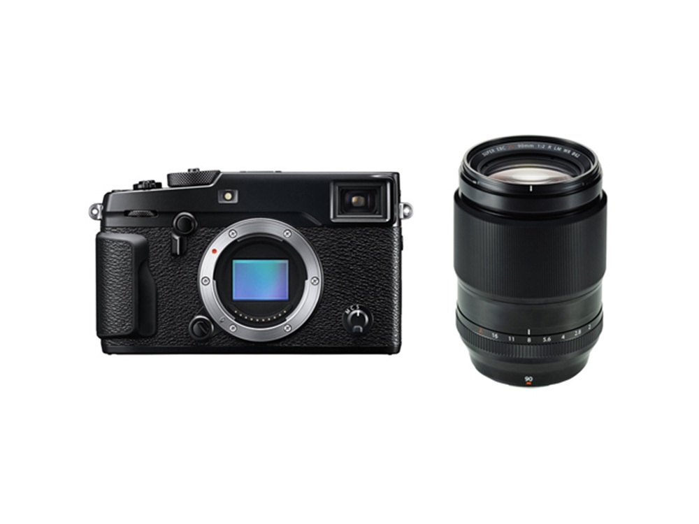 Fujifilm X-Pro2 Mirrorless Digital Camera with XF 90mm f/2 R LM WR Lens