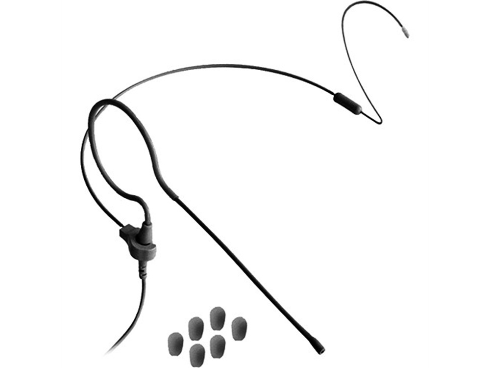 Point Source Audio CO-6 Earset Microphone Kit for Shure Wireless Transmitters (Black)
