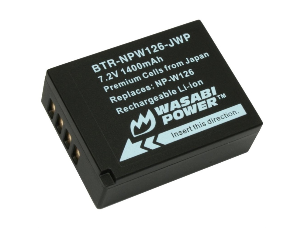 Wasabi Power Battery for Fujifilm NP-W126 & NP-W126S