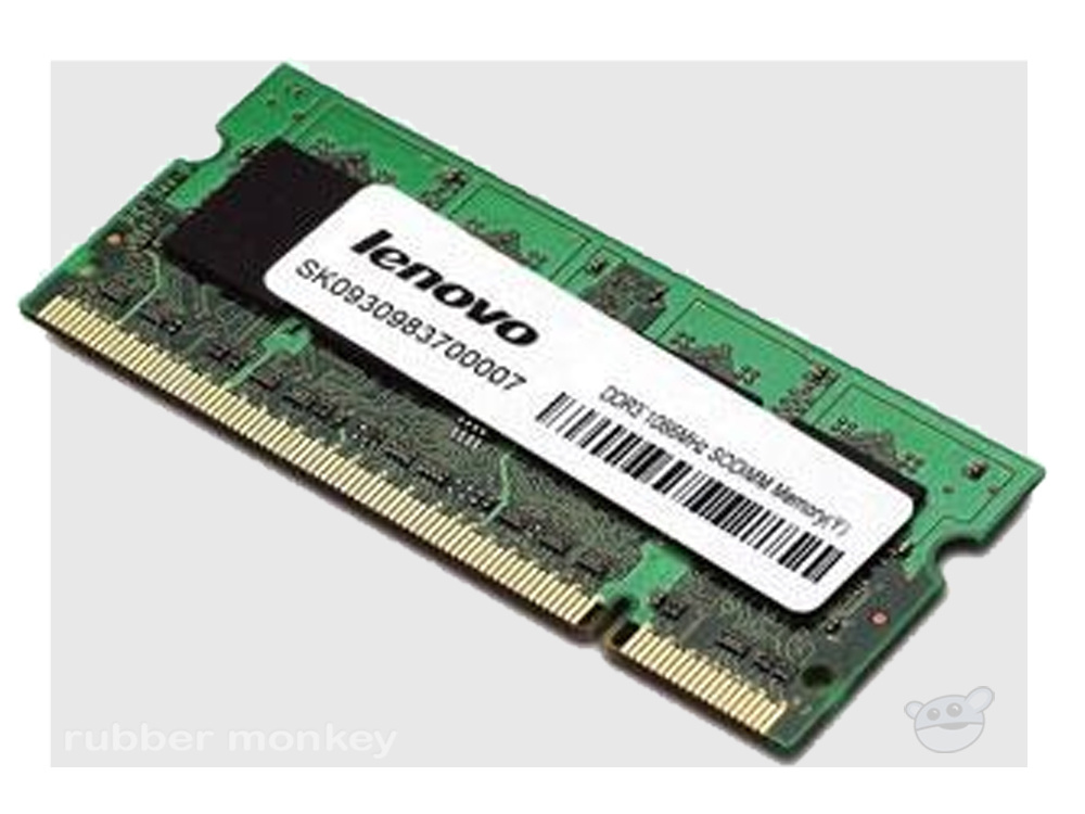 Lenovo 4GB PC3-8500 DDR3-1066 Low-Halogen SODIMM Memory