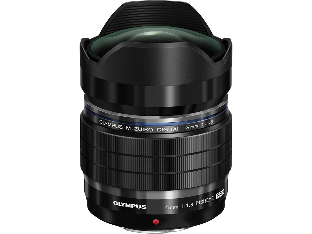 Olympus M.Zuiko Fisheye Lens 8mm f/1.8 Pro (Black)