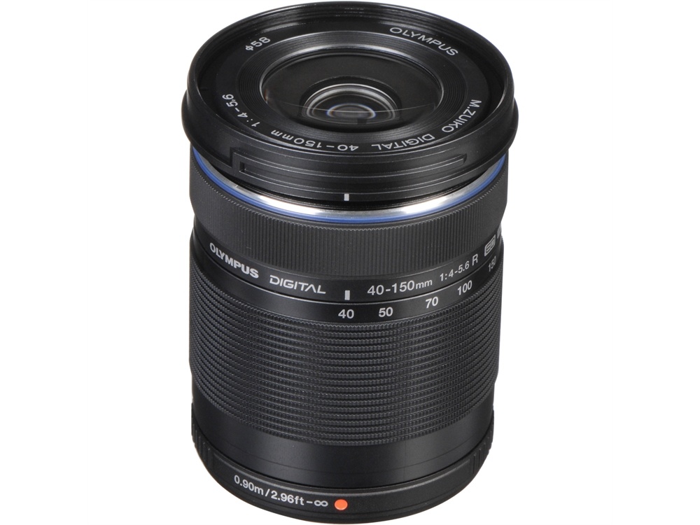 Olympus M.Zuiko 40-150mm f/4.0-5.6 R Lens (Black)