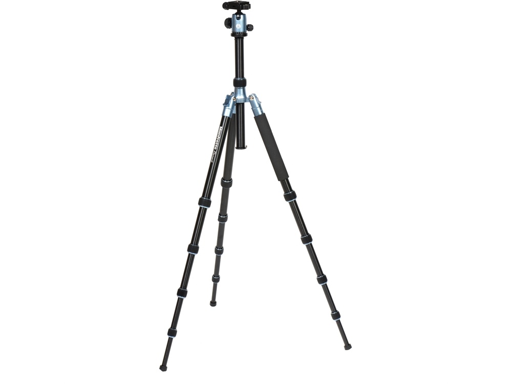 Manfrotto MKELEB5BL-BH Big Element Traveler Tripod with Ball Head (Blue)