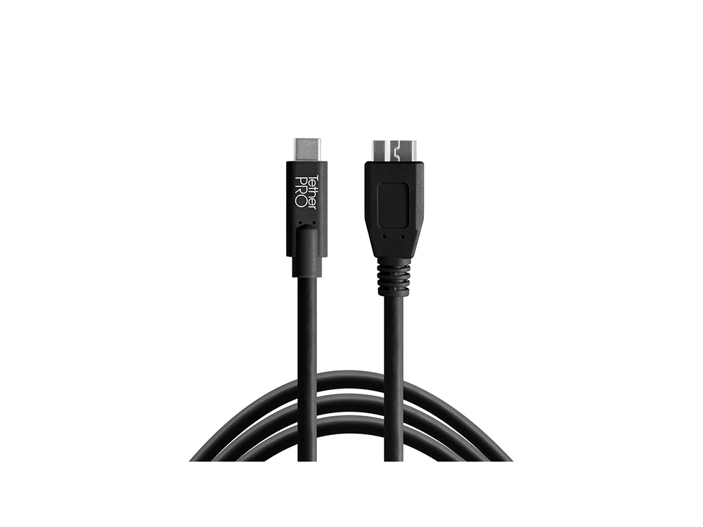 Tether Tools Starter Tethering Kit with USB-C to Micro-B, 4.6m (Black)