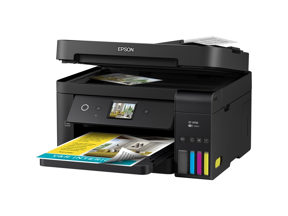 Epson ET-4750 WorkForce EcoTank 4 Colour Multifunction Printer