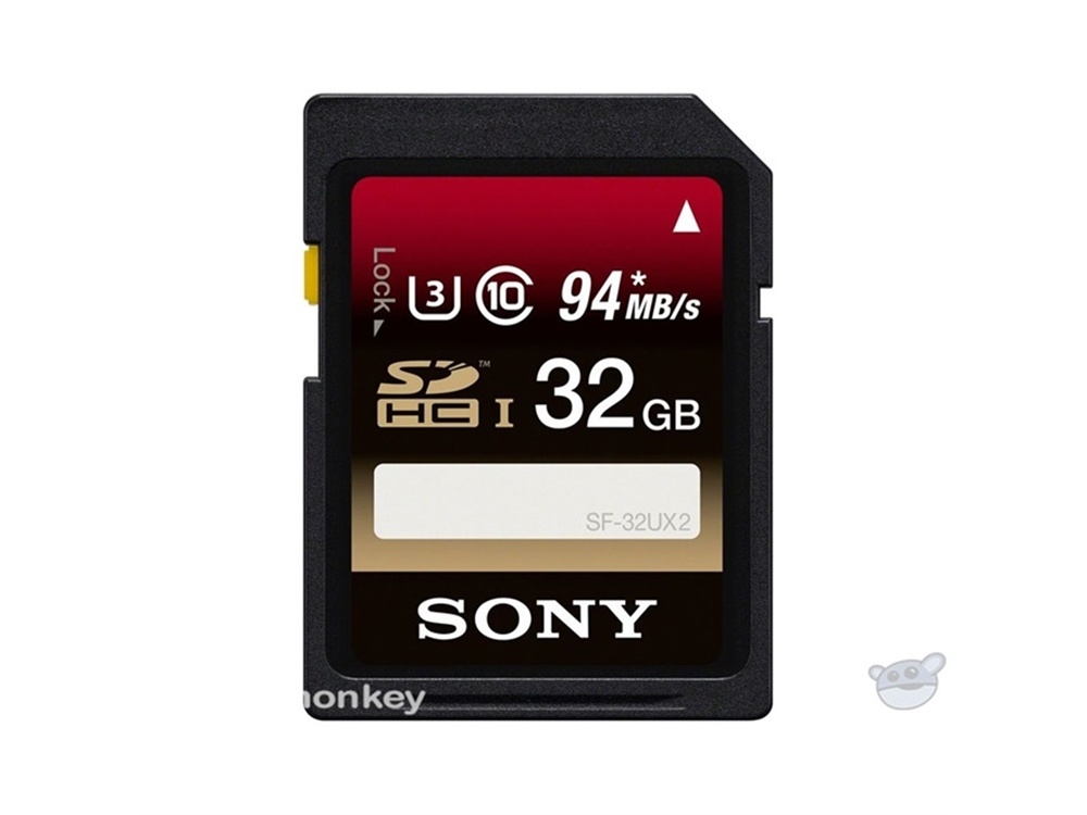 Sony 32GB High Speed UHS-I SDHC U3 Memory Card (Class 10) - Open Box Special