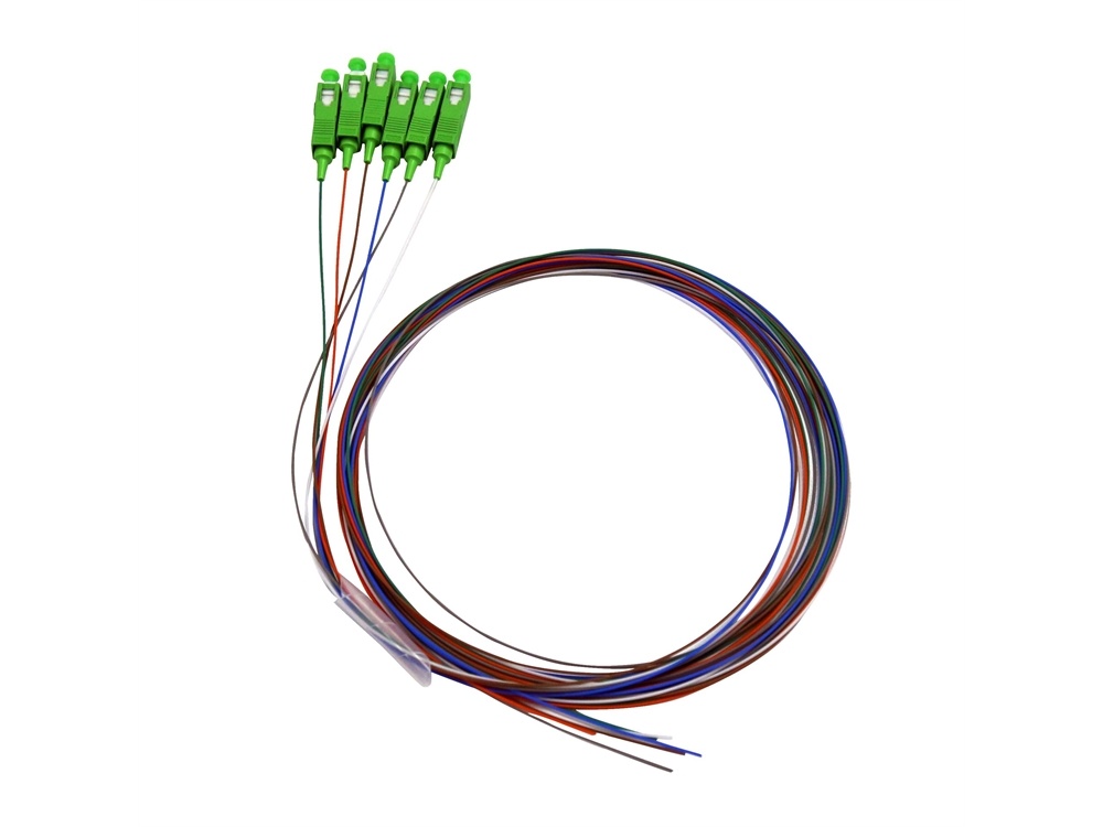 DYNAMIX SC APC Pigtail OS2 6x (2m)