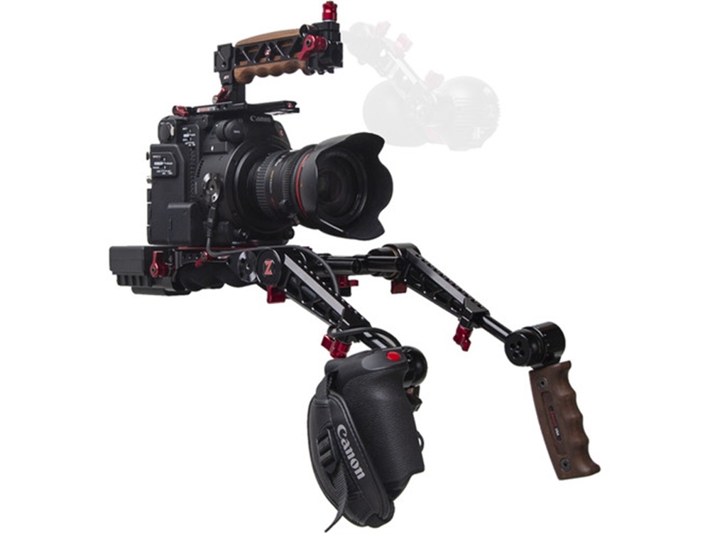 Zacuto C200 EVF Recoil Pro Gratical HD Bundle with Dual Trigger Grips