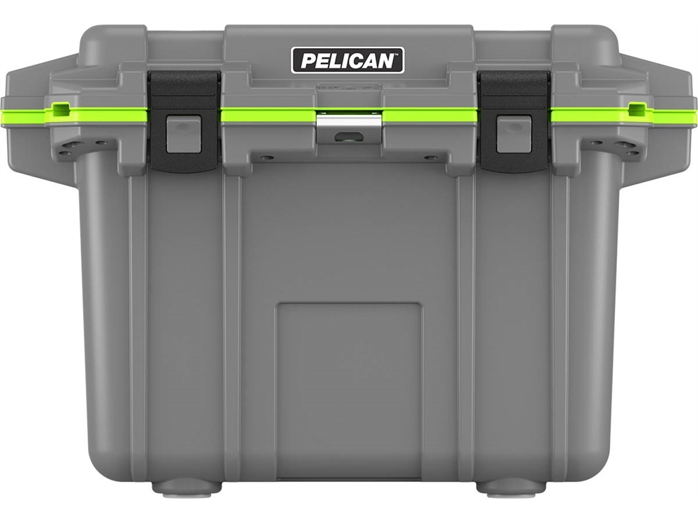 Pelican 50QT Elite Cooler (Grey & Green)