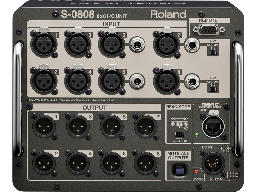 Roland S-0808 8x8 Input/Output Unit