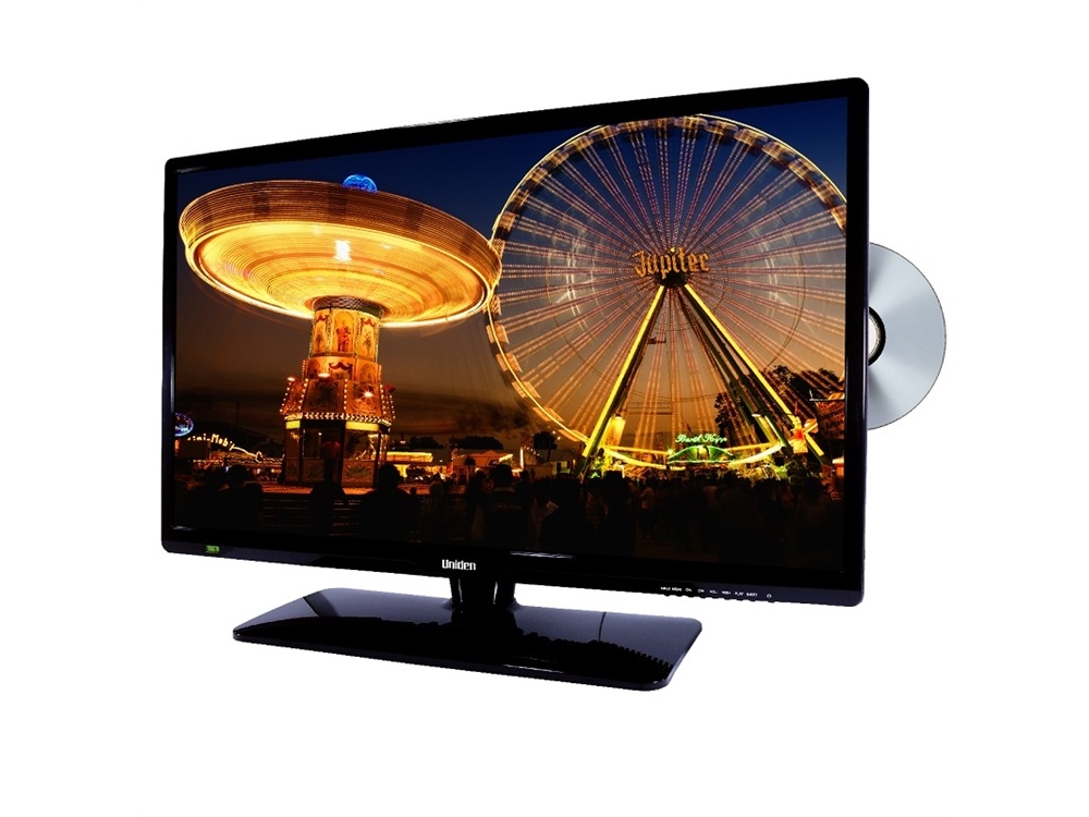 Uniden 28" Widescreen LED TV with Built-In DVD