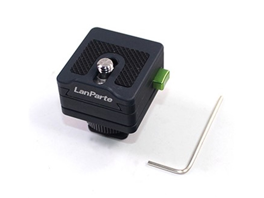 Lanparte MQR-04 Quick Release Monitor Adapter with Cold Shoe