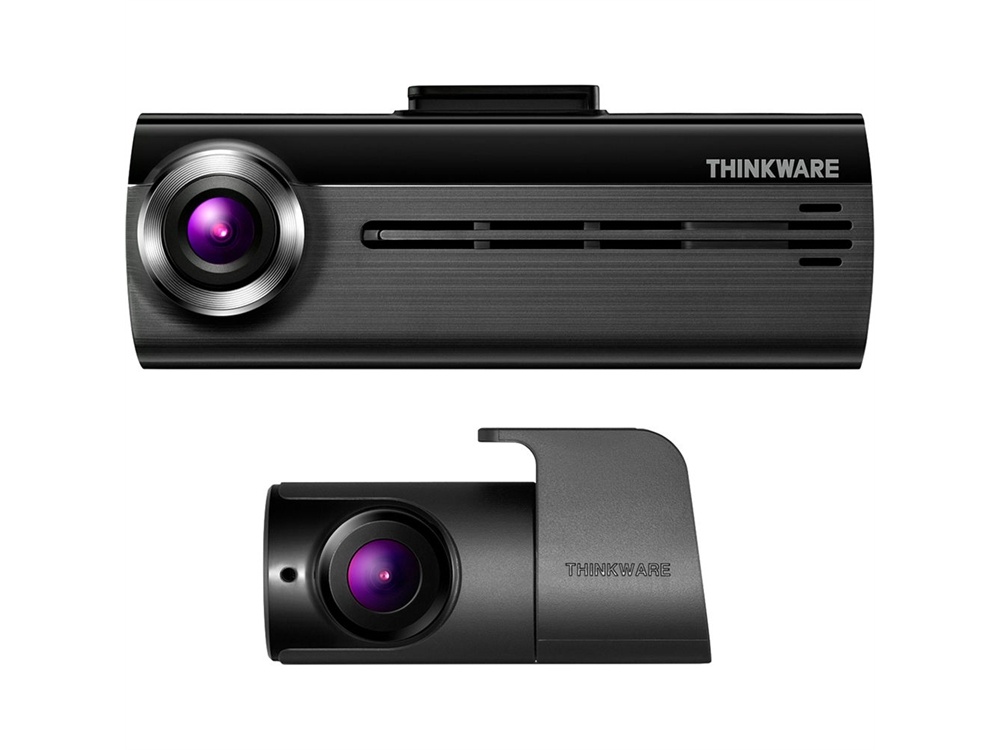Thinkware FA200 Dash Cam with Rear Cam, Car Power Cable & 16GB MicroSD Card