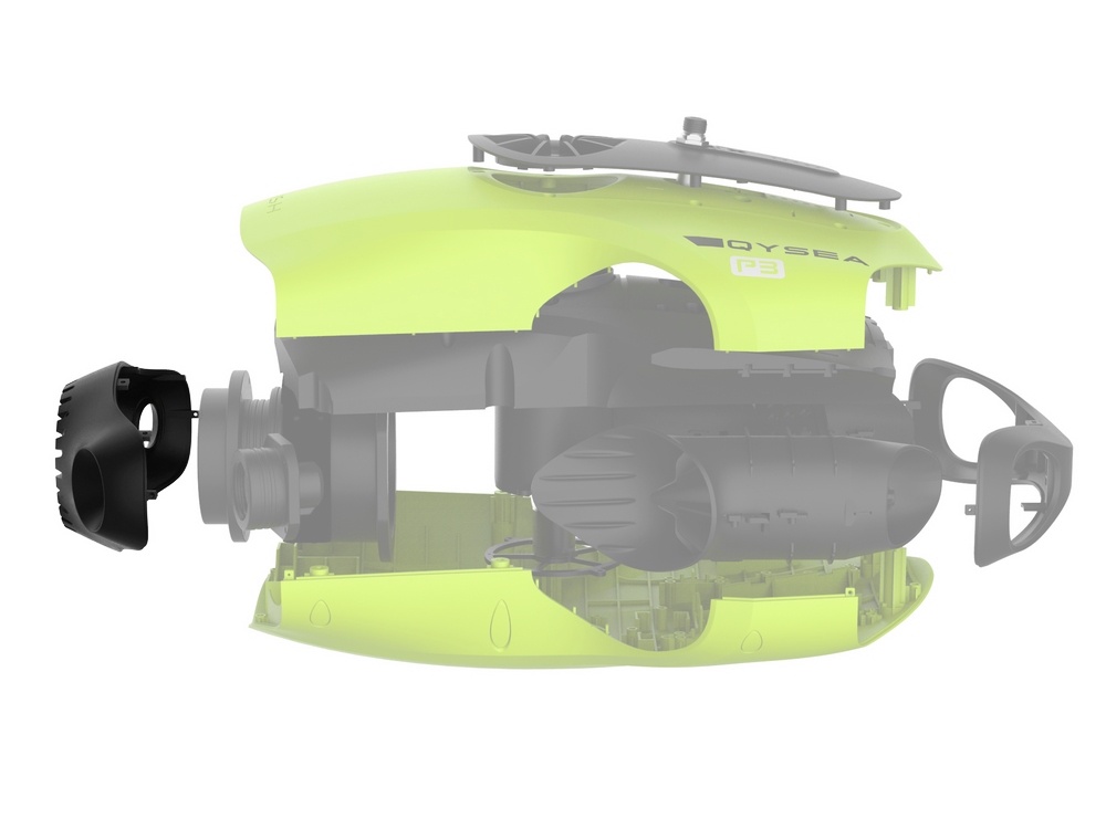 QYSEA Front Cover for Fifish P3 Professional Underwater ROV