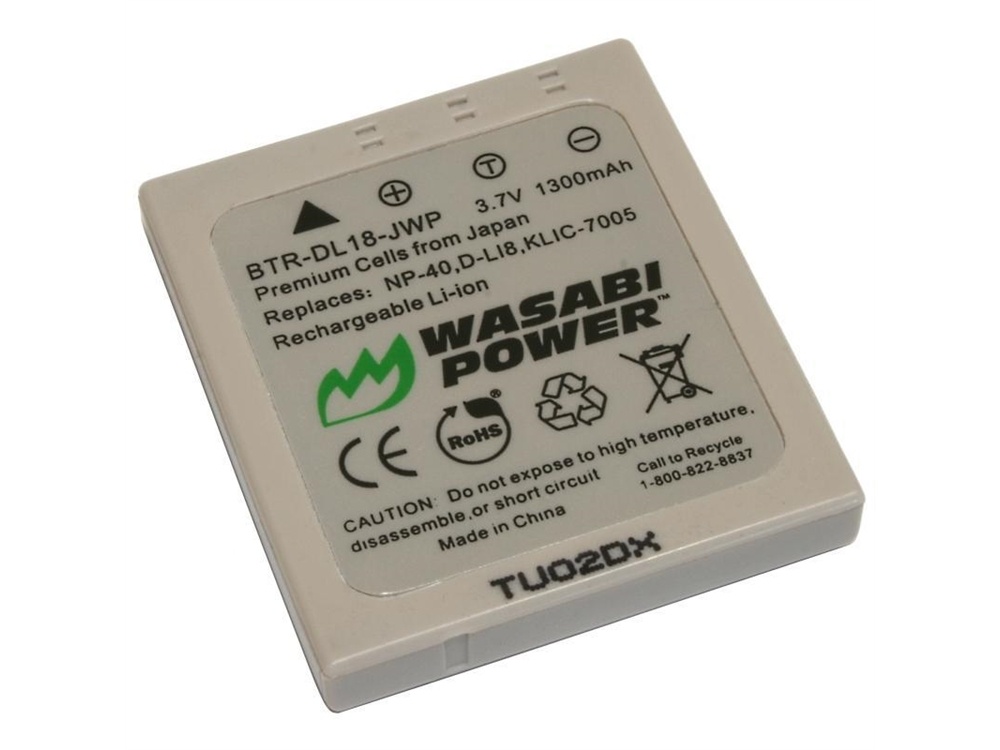 Wasabi Power Battery for Ricoh D-L18 and Ricoh Caplio 10G