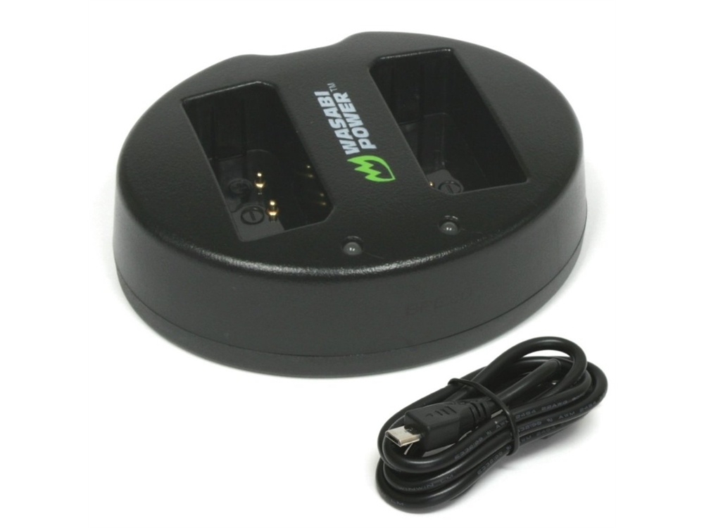 Wasabi Power Dual USB Charger for Canon LP-E10, LC-E10