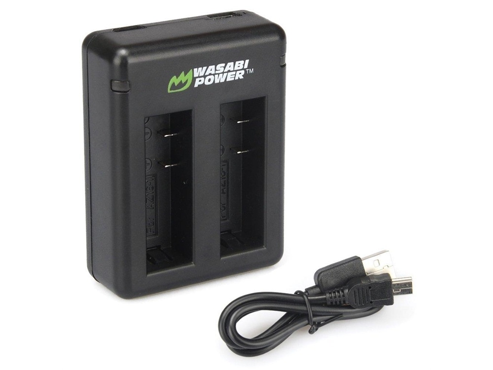 Wasabi Power Dual USB Battery Charger for Yi 4K Action Camera