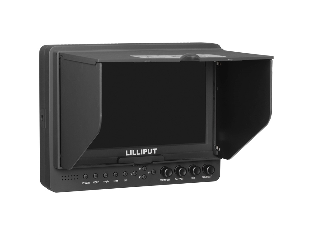 Lilliput 665/O/P 7" On-Camera Monitor with HDMI Input/Output & Peaking Function