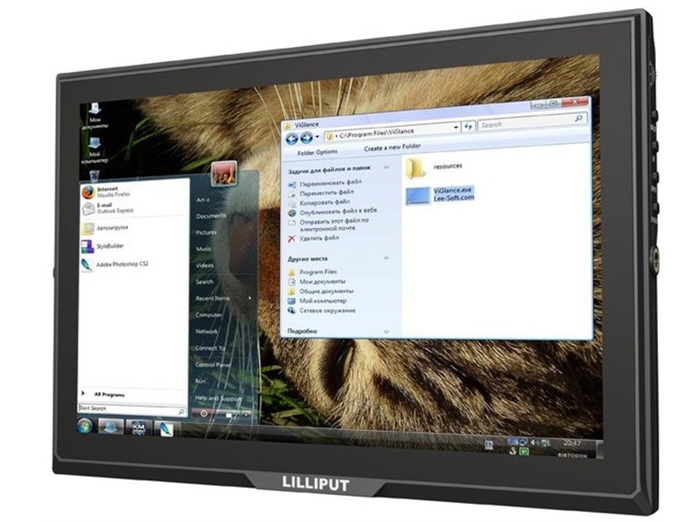 Lilliput FA1014-NP/C/T 10.1"-Class Touchscreen IPS LED Display