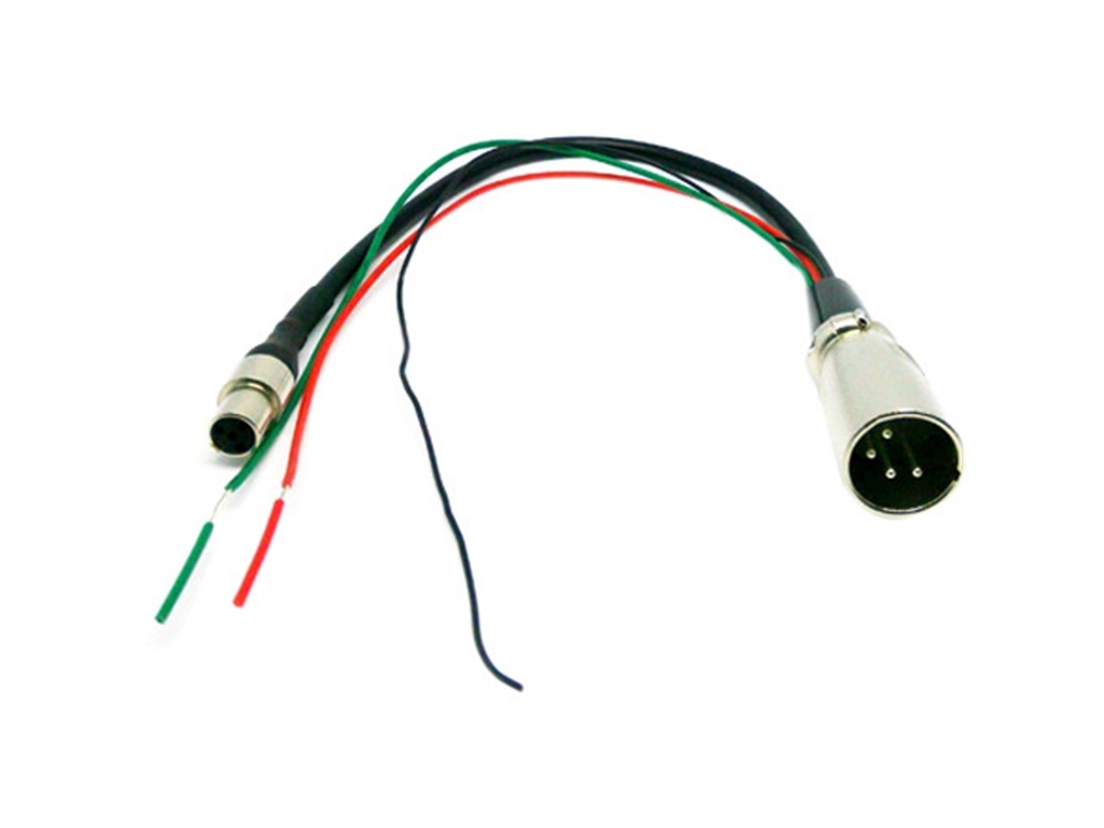 Lilliput Miniature XLR Adaptor Cable with Tally and Power Connector