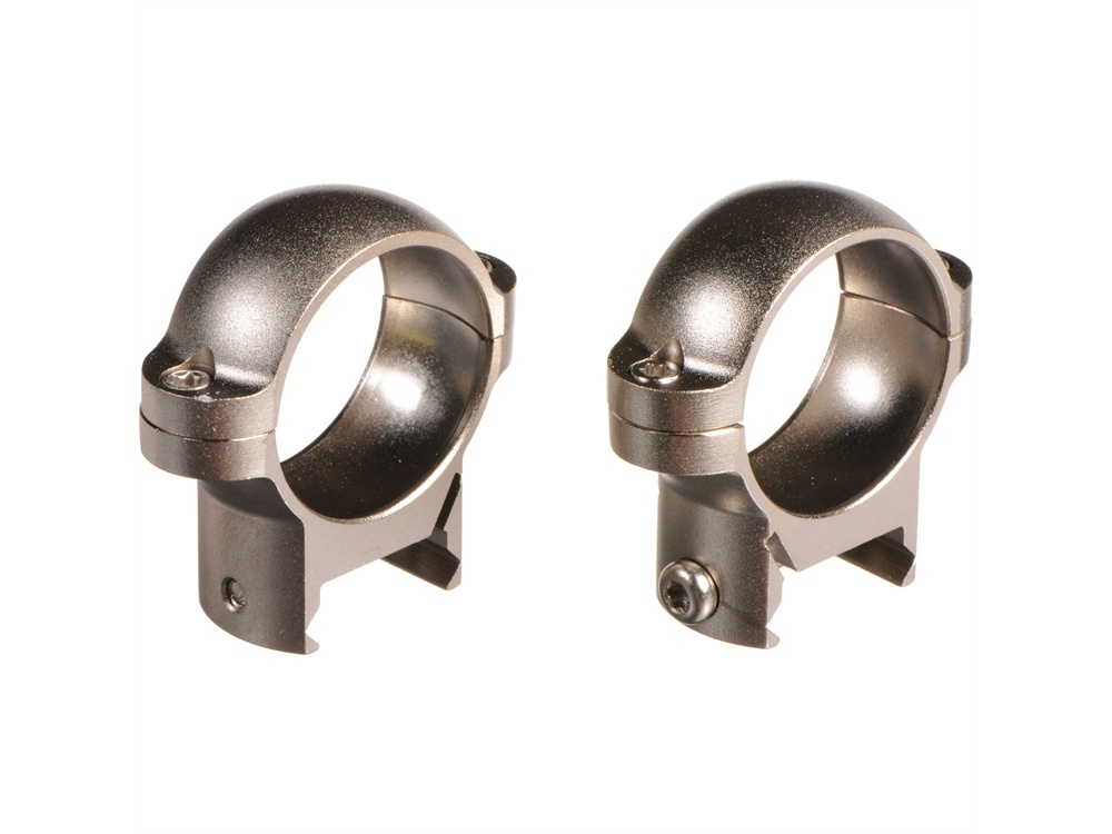 Burris Optics Signature Zee Rings (25.4mm, Steel, 19.6mm Height, Nickel)