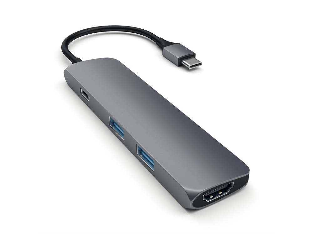 Hyper HyperDrive 4-in-1 USB-C Hub with 4K HDMI Output (Space Gray)