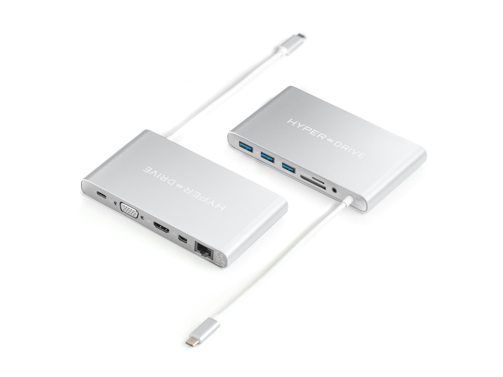 Hyper HyperDrive Ultimate 11-in-1 USB-C Hub (Silver)