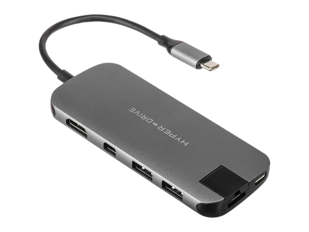 Hyper HyperDrive SLIM USB-C Hub (Space Gray)