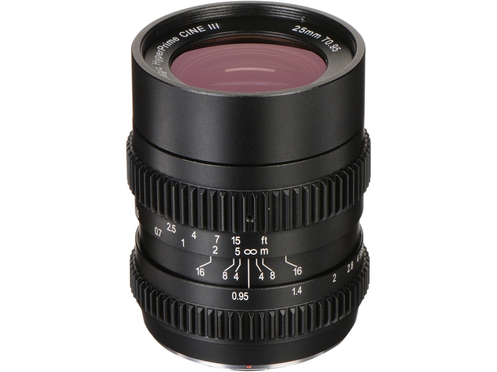 SLR Magic 25mm T0.95 HyperPrime Cine III Lens (MFT Mount)
