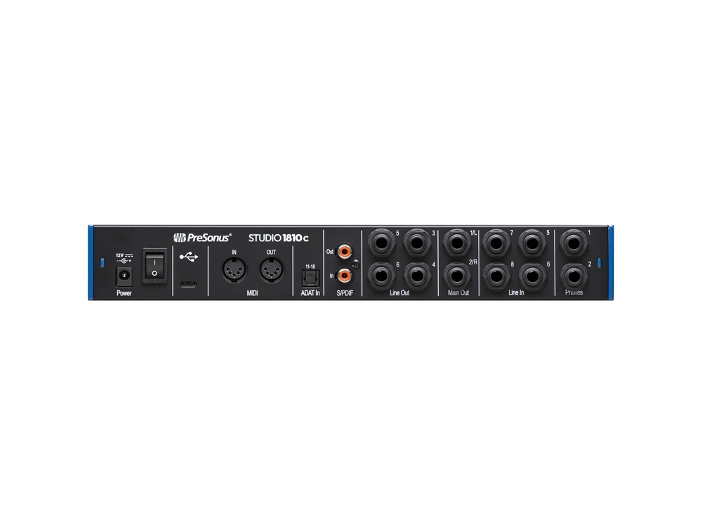 PreSonus Studio 1810c 18x8 USB Type-C Audio/MIDI Interface | NZ