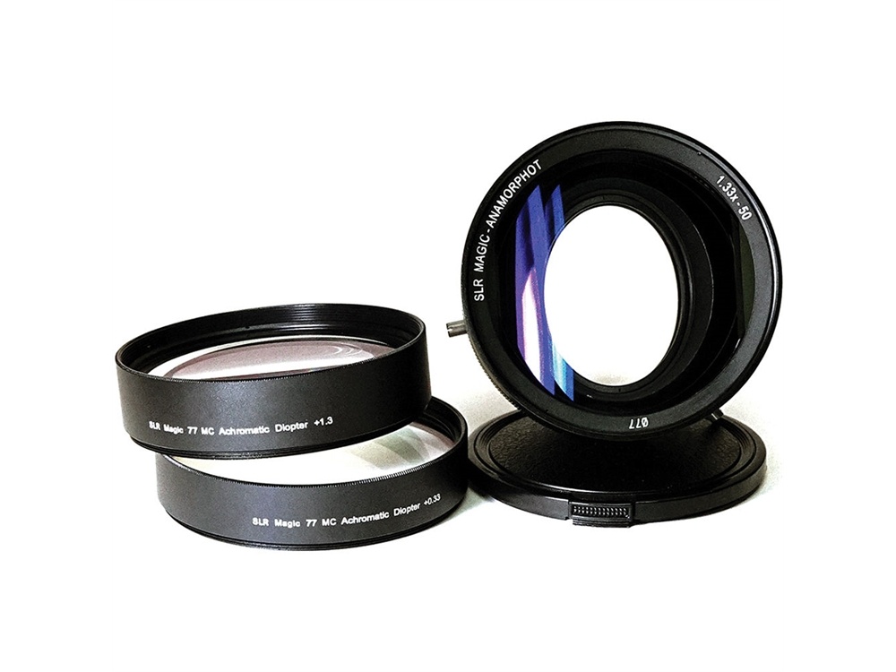 SLR Magic Anamorphot-50 Attachment & Achromatic Diopter Kit (+0.33, +1.33)