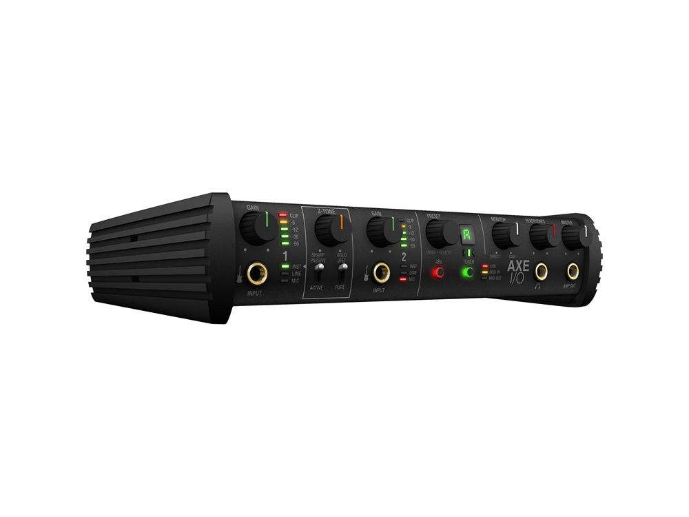IK Multimedia AXE I/O Audio Interface with Advanced Guitar Tone Shaping