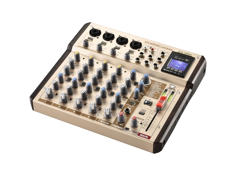 Phonic AM8GE AM Gold Edition Compact Mixer