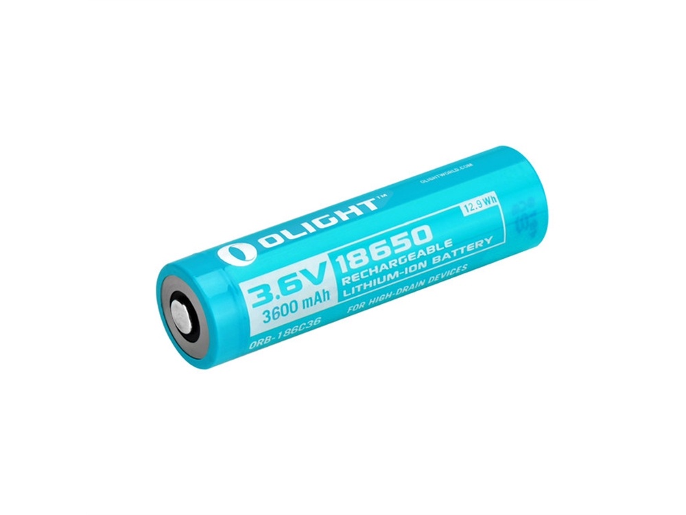 Olight 18650 Rechargeable 3600mAh Lithium-Ion Battery