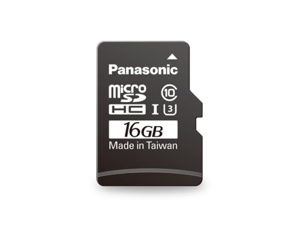 Panasonic 16GB U3 SDHC MicroSD Memory Card (Class 10)