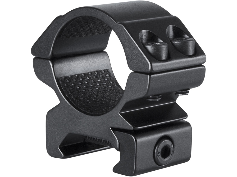 Hawke Sport Optics 2-Piece Match Mount for Weaver Rails (30mm, Low, Matte Black)