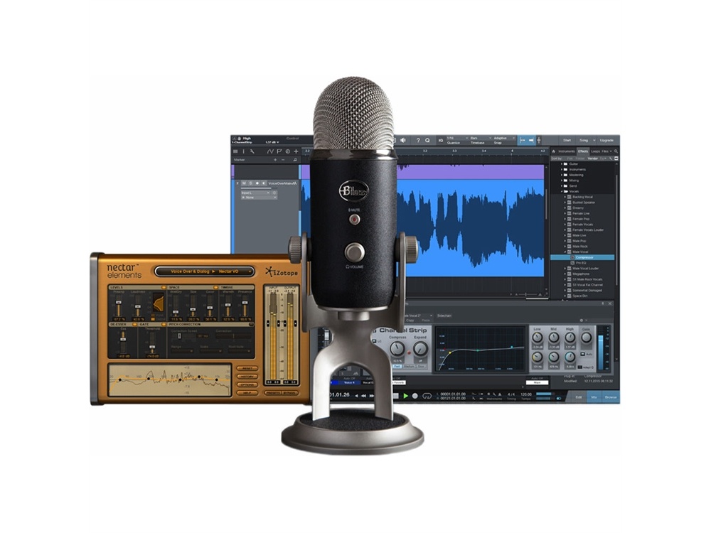 Blue Yeti Pro Studio All-In-One Pro Studio Vocal System