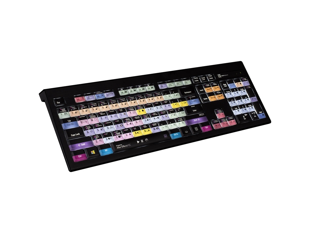 LogicKeyboard Astra Series Adobe After Effects CC Backlit Windows Keyboard (American English)