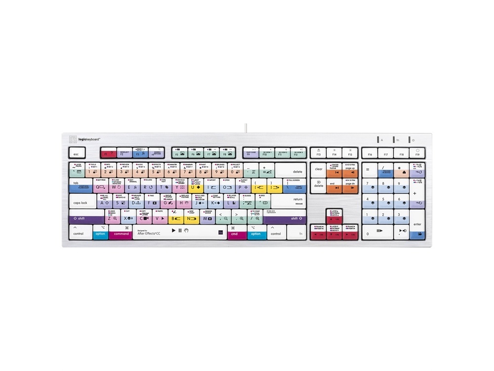 LogicKeyboard ALBA Adobe After Effects CC Keyboard for Mac (American English)