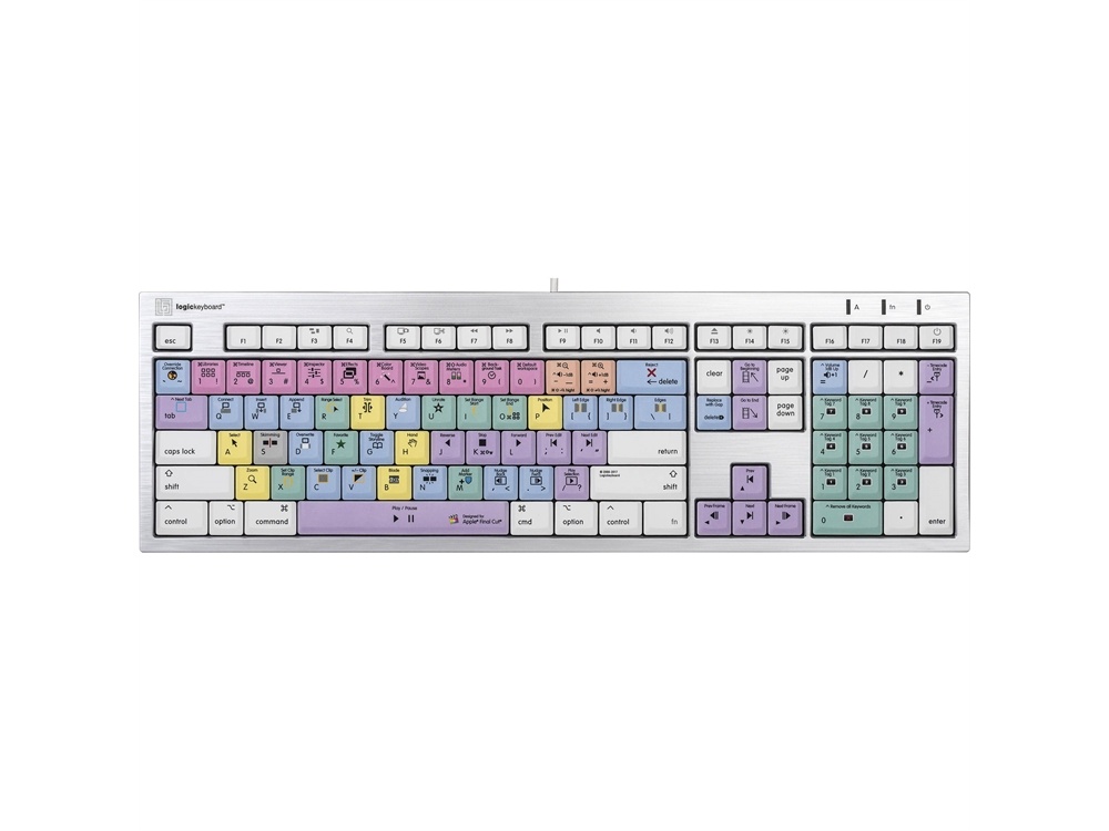 LogicKeyboard ALBA Mac Final Cut Pro X Keyboard (American English)