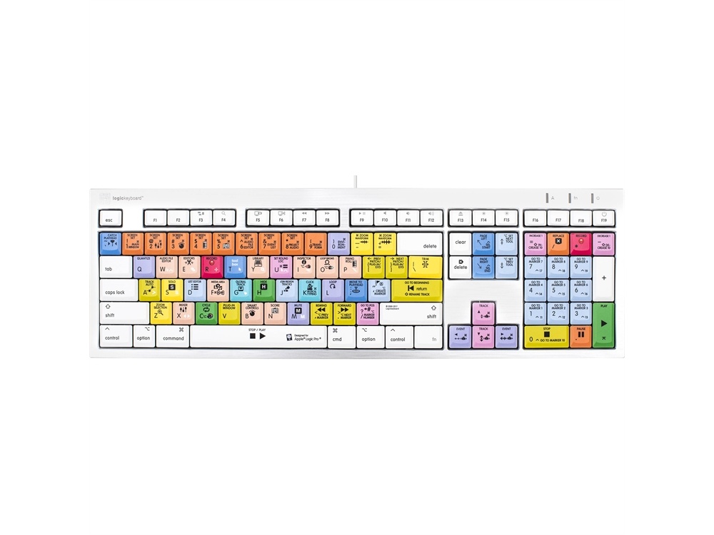 LogicKeyboard ALBA Mac Logic Pro X Keyboard (American English)