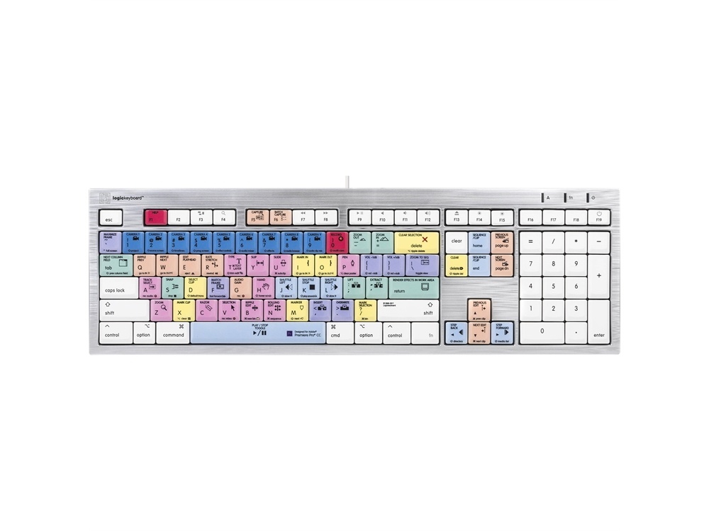 LogicKeyboard ALBA Mac Adobe Premiere Pro CC Keyboard (American English)