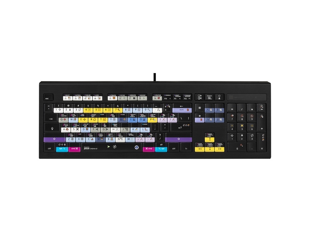 LogicKeyboard Cinema 4D Mac Backlit ASTRA Keyboard (American English)