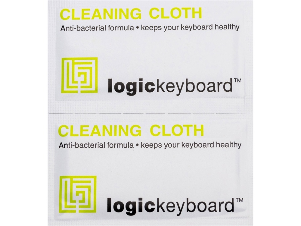 LogicKeyboard Anti-Bacterial Keyboard Cleaning Wipes (Pack of 20)