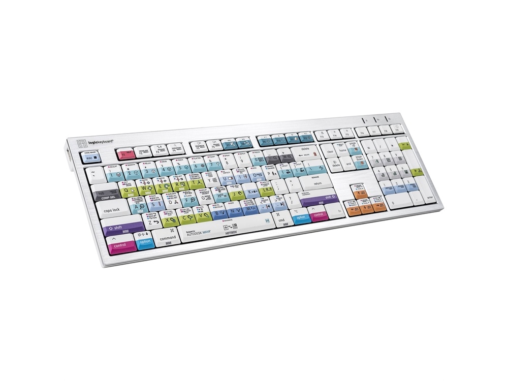 LogicKeyboard Autodesk Maya Alba Shortcut Keyboard for Mac (US)